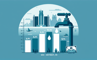 What Is the Average Water Bill In Detroit, MI?